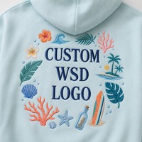 Sweat-shirt à capuche surdimensionné pour femme, 100% coton, épaules tombantes, motif brodé de haute qualité, logo personnalisé, sweat-shirt décontracté