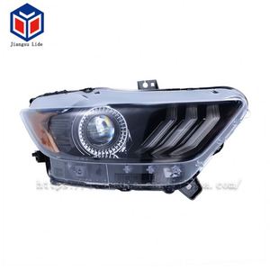 ไฟหน้า LED รุ่นปรับปรุงใหม่ <span class=keywords><strong>ส</strong></span>ำหรับ EU&US <span class=keywords><strong>2015</strong></span> 2016 2017 Mustang รุ่น US - Product Image 2