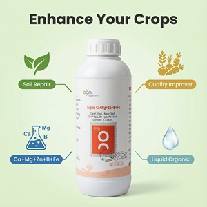 Venta al por mayor de fábrica de fertilizante <span class=keywords><strong>líquido</strong></span> orgánico de alcohol de azúcar con calcio, magnesio, boro, zinc y hierro, 100% pureza, liberación rápida - Product Image 2