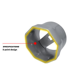 8-Point Rounded Wheel Bearing Locknut <b>Socket</b> 4-13/16 <b>Inch</b> Vehicle Tools - Product Image 6