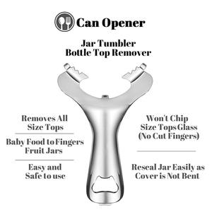 Abridor de tarros Mason sin abolladuras de tapa o daños, abridor de tarros multifuncional, fácil giro, Manual, removedor superior de mano, abridor de botellas - Product Image 3