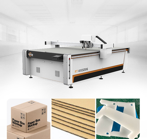 เครื่องตัดมีดระบบคอมพิวเตอร์และเครื่องตัดกล่อง CNC สำหรับแผ่นกระดาษแข็งกระดาษลูกฟูกพร้อมเครื่องมือมีดสั่น - Product Image 2