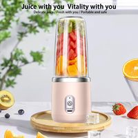 Groothandel USB Oplaadbare 380ML Zesblads Draagbare Blender Mini Blender Sapcentrifuge Bekergereedschap Mini Sapcentrifuge