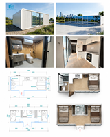 Produit neuf : Apple Cabin House, magnifique maisonnette préfabriquée avec salle de bain, idéale pour hôtel ou chambre capsule.