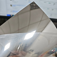 1mm 2mm 3mm Self-adhesive Mirror Acrylic Sheet Gold and Silver Mirror Acrylic Sheet