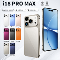 Nouveau Smartphone 18 Pro Max 5G 2026 Android 15 16 Go RAM 1 To ROM Écran OLED 6,9 Pouces 120Hz Double SIM Débloqué