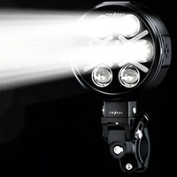 Feux auxiliaires de moto FEREIFOR BMW GS et motos d'aventure – Faisceau puissant pour les longues distances