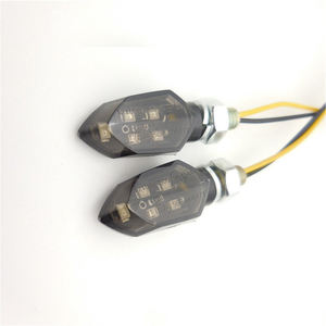 ई 24 मोटरसाइकिल टर्न सिग्नल लाइट 5नेतृत्व मिनी फ्रंट इंडिकेटर ई मार्क ब्लाकर 12 वी उच्च गुणवत्ता वाले एब्स + पीसी यूनिवर्सल फिट VM11-054 - Product Image 2