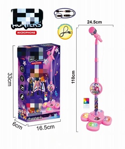 Micrófono de Karaoke para Niños, Juguete Musical de Plástico con Luz y Sonido, Regalo de Navidad, Gran Venta 2025 - Product Image 6