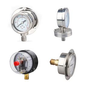 चीन दबाव गेज चुंबकीय रूप से सहायता प्राप्त विद्युत दबाव गेज तेल वायु मानोमीटर दबाव गेज स्टेनलेस स्टील - Product Image 1