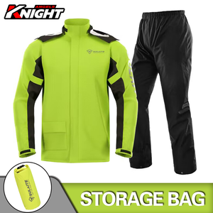 <span class=keywords><strong>Traje</strong></span> <span class=keywords><strong>Impermeable</strong></span> XL para Motociclista con Chaqueta y Pantalones a Prueba de Tormentas para Acampar, Senderismo y Pesca - Product Image 3