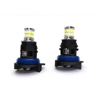 Bombilla led de circulación diurna, luces de estacionamiento DRL, sin Error, HP24W T10 ba9s pw24w h1 h3 880 881
