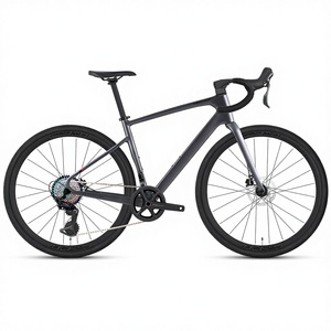 Bicicleta de Gravel Special Melon Gravel-v1, Doble Freno de Disco, Cuadro de Fibra de Carbono, Horquilla con Suspensión, Ruedas 700c, 24 Velocidades, Carga Máxima 160 kg - Product Image 3