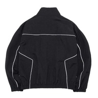 Survêtement Homme Streetwear en Nylon Personnalisé Uni Haute Qualité 2 Pièces Léger Ample Surdimensionné Coupe-Vent