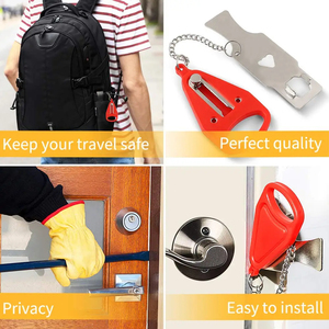 Wholesale Novax Security <b>Portable</b> <b>Door</b> <b>Lock</b> No Drill Manual Hotel Room Devices for Add Holes Removable Travel Safety China - Product Image 4