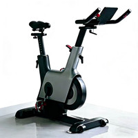 Vélo de spinning vertical en aluminium pour la maison, charge maximale 150 kg, avec suivi de distance, temps, vitesse et calories