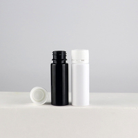 10ml 15ml 20ml 25ml Bouteille de tube en PET de fermeture de sécurité de liquide oral long et mince en plastique pour animaux de compagnie médical avec bouchon d'étanchéité inviolable