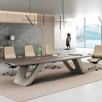 Table de conférence série Zhiyin 3,6 m ZY-24, mobilier de bureau moderne, OEM/ODM, taille, couleur et logo personnalisables