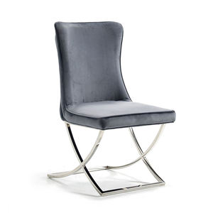 Sillas <span class=keywords><strong>de</strong></span> Comedor <span class=keywords><strong>de</strong></span> Diseño Nórdico Moderno y Lujoso, Sillas <span class=keywords><strong>de</strong></span> Comedor <span class=keywords><strong>de</strong></span> Tela para Cocina y Comedor, Sillas <span class=keywords><strong>de</strong></span> Comedor <span class=keywords><strong>de</strong></span> Terciopelo con Respaldo <span class=keywords><strong>de</strong></span> Ala - Product Image 2