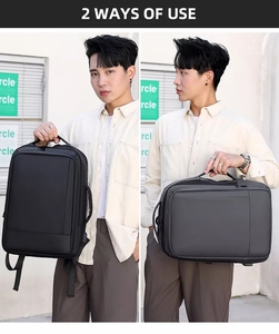 Custom Logo Simple Waterproof Usb Charging Business Mens Travel <b>Backpack</b> <b>Laptop</b> Compart <b>Backpack</b> - Product Image 4