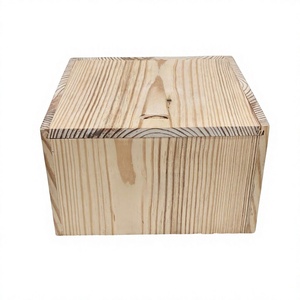 Boîte en bois d'acacia faite à la main, forme rectangulaire, découpes circulaires, pour cadeaux, artisanat, rangement, fabriquée au Vietnam par Thanhs Tung Thinh Co. Ltd, sur mesure - Product Image 2