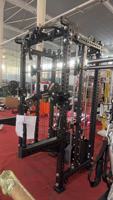Machine de musculation multifonctionnelle avec câble pour exercices de vols pectoraux et Smith, idéale pour les centres d'entraînement physique