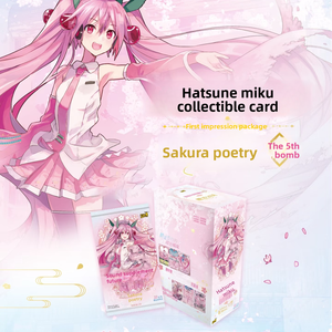 Tarjeta Coleccionable de la Colección Primer Vistazo de <span class=keywords><strong>Sakura</strong></span> Poetry de la Quinta Edición de <span class=keywords><strong>Anime</strong></span> Popular, Diseño Variante de Lámina Rara, Regalo Coleccionable para Fanáticos - Product Image 1
