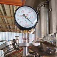 Mélangeur de pâte céramique haute viscosité 200L antidéflagrant sous vide, disperser à trois axes, machine à double disque pour usage industriel