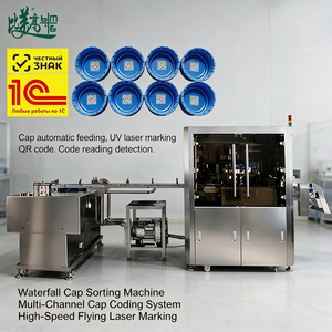 Sistema integrado de codificación, lectura y rechazo por láser UV para tapas de productos lácteos con alimentación automática, inspección automática y trazabilidad antifalsificación - Product Image 1