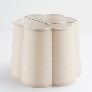 Nhà Máy Trực Tiếp Bán Màu Be Hoa Vải Chụp Đèn Cho Đèn Sàn Hoặc Đèn Bàn - Product Image 1