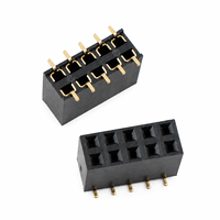 Connecteur de terminaison XPB 2,54 mm et connecteur femelle PH3.5 2x5p traversant plaqué or pour écrans