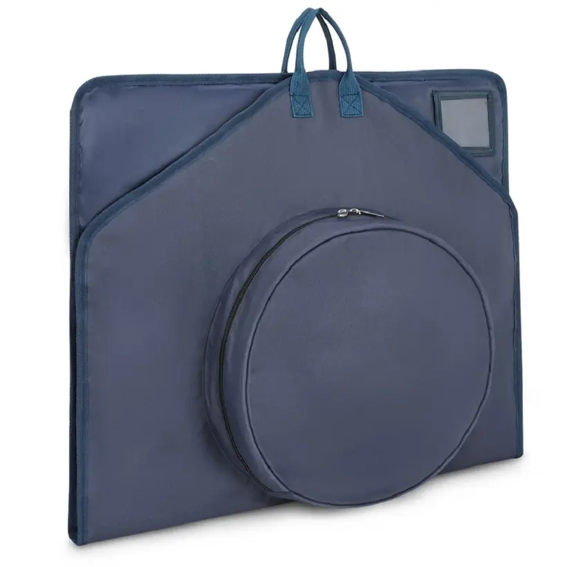 Nhà máy tùy chỉnh phù hợp với đóng gói túi treo phù hợp với túi du lịch có thể gập lại mang theo túi may mặc