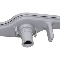 154568002 Ensemble de bras de pulvérisation inférieur pour lave-vaisselle avec bouclier thermique métallique de remplacement 5304517203 5304518968 pour les modèles à commande frontale