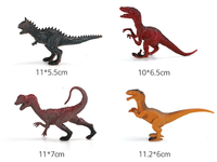 Dinosaurio de plástico de Parque Jurásico para niños, modelo de juguete, figuras de acción y T-REX de dinosaurios