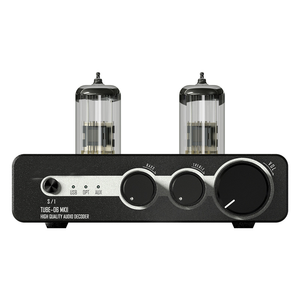 Preamplificador de Potencia con Tubos Electrónicos 6N3, 2.1 Canales, Decodificador USB de Fibra Óptica, TUBE-06MKII - Product Image 1