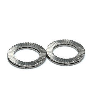 DIN 25201 đôi Stack shock-proof tự khóa máy giặt răng Gasket máy giặt - Product Image 5