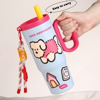 Recién llegado, tazas frescas con Infusor de té, vaso de bebida aislado de doble pared para oficina y uso doméstico, botella de agua fría y caliente