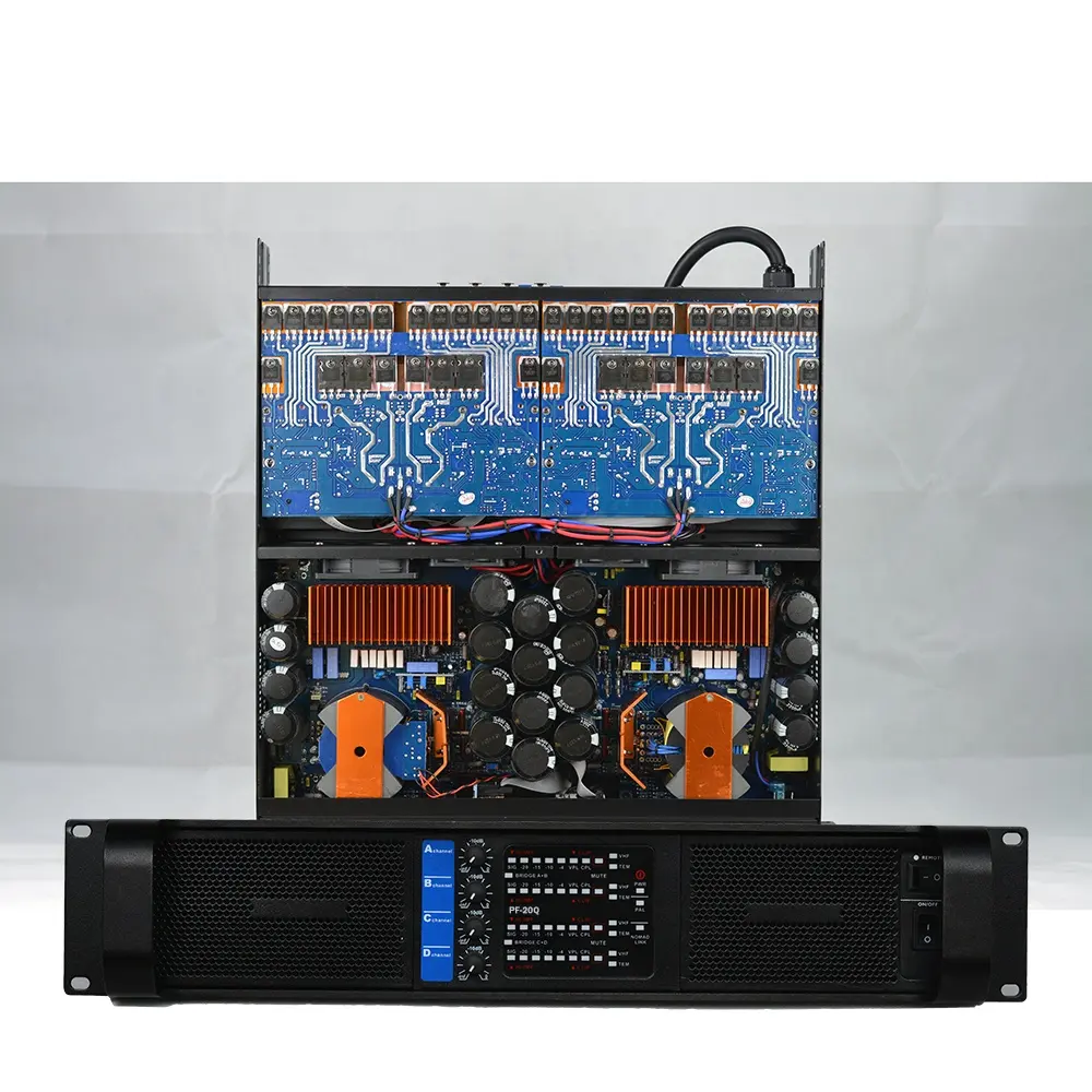 gruppen professional audio class td 4 channel dsp lab high power touing sound system stage audio fp20000q power amplifier