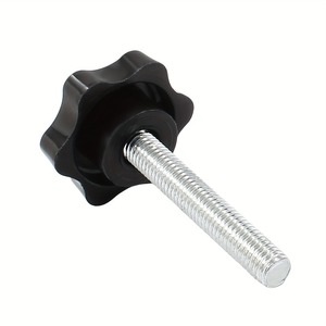 Vis à molette étoilée en acier inoxydable 304 zingué, grade 4.8/6.8, serrage manuel pour équipement extérieur et trépied d'appareil photo - Product Image 4