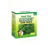 Ruban adhésif anti-insectes non toxique pour arbres fruitiers, contrôle des ravageurs dans les vergers et jardins, 5M, barrière anti-insectes écologique pour arbres