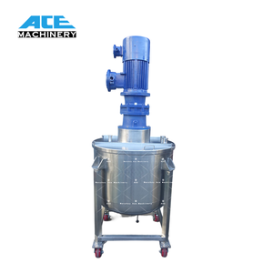 Mezclador Multifunción de Acero Inoxidable, Equipo de Mezcla de Líquidos Químicos y Cosméticos, Tanque de Mezcla de Doble Pared con Agitador - Product Image 1