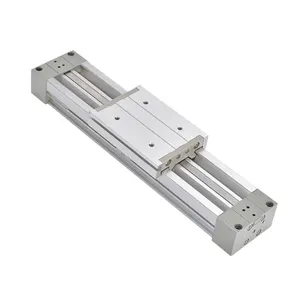 16 20 25 32 40 50 63mm Bore Mechanically Jointed Rodless Cylinder Slide Bearing Guide SMC Type MY1M Rodless Pneumatic Cylinder