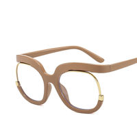 Gafas ópticas cuadradas, monturas de gafas para hombres y mujeres, gafas con lentes transparentes a la moda, montura de gafas Unisex 20324