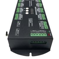 Décodeur DMX512 à tension constante à affichage numérique 36 canaux, pilote DMX pour bande lumineuse LED RGBW, 4CH*9 groupes, connecteur XLR, 36 C