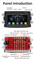Radio para automóvil BQCC, 2 DIN, 7 pulgadas, CarPlay inalámbrico/con cable, Android Auto, USB, radio FM, estéreo para auto, pantalla táctil, reproductor multimedia para auto