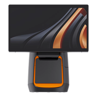 Système de point de vente tout-en-un Android avec haut-parleur, imprimante intégrée 80 mm, écran 15,6 pouces, garantie 3 ans pour les points de vente