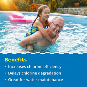 Estabilizador de <span class=keywords><strong>Cloro</strong></span> para Piscinas de Marca Privada Jingyan (Ácido Cianúrico en Polvo/Granular/Tabletas 98.5% de Pureza) Empaque Personalizado con Peso a Medida MOQ - Product Image 5