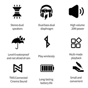 Nhà Máy Giá Bán Buôn Âm Bass Âm Nhạc Đảng Hộp Loa Hifi Lật 6 Xách Tay Không Dây Bt Loa Với FM Đài Phát Thanh Không Dây Thiết Bị Điện Tử - Product Image 6