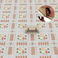 Panneau lumineux LED RGBW à CRI élevé 90, 480x240, dimmable, température de couleur réglable, 2700K 4000K 6500K disponibles, garantie 5 ans
