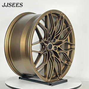 JJSEES Jantes forgées sur mesure en alliage 6061-T6 Bronze 5X100 5X108 5x114.3 5X112 5X120 15 16 <span class=keywords><strong>17</strong></span> 18 19 20 <span class=keywords><strong>pouces</strong></span> pour Audi Toyota - Product Image 3